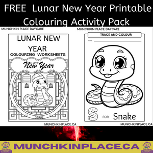 FREE Lunar New Year Colouring Pages and Worksheets