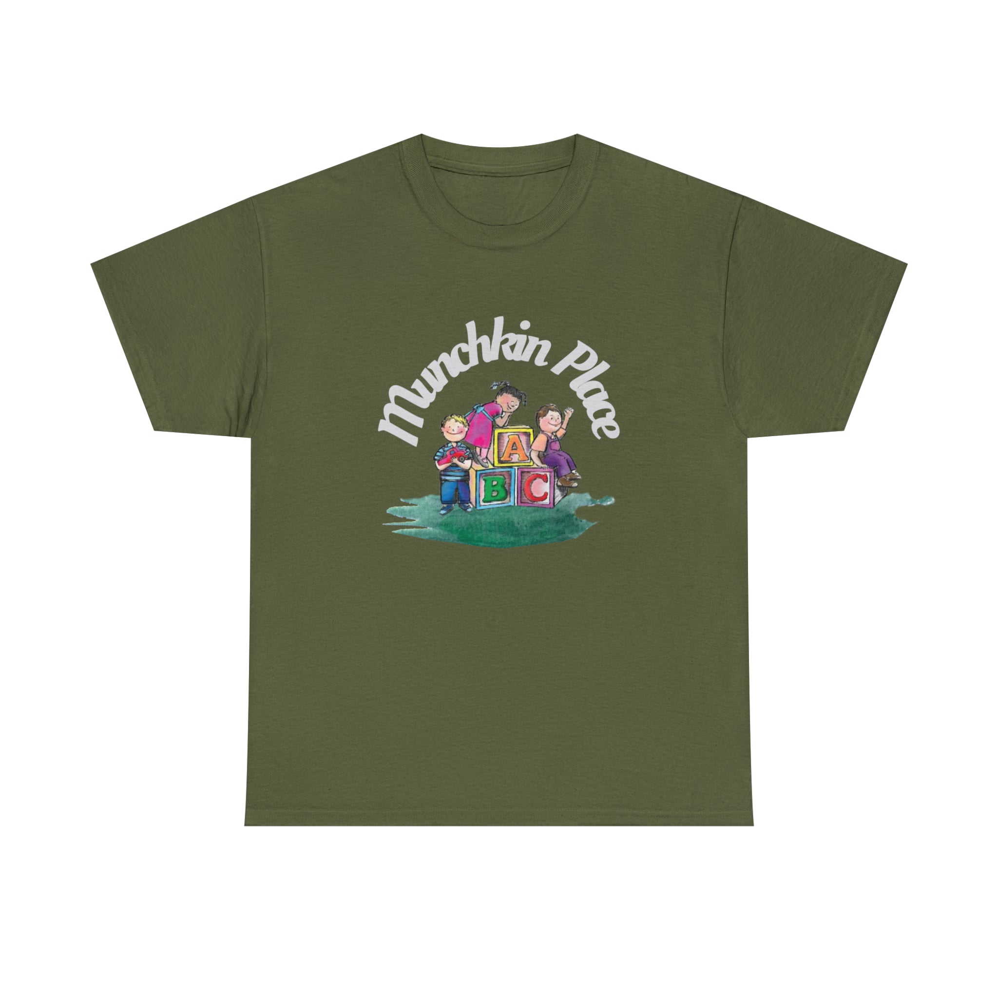 Munchkin Place Learning Through Play Unisex Heavy Cotton Tee