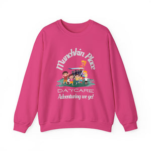 Adventuring We Go Munchkin Place Employee Unisex Heavy Blend™ Crewneck Sweatshirt