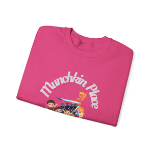 Adventuring We Go Munchkin Place Employee Unisex Heavy Blend™ Crewneck Sweatshirt