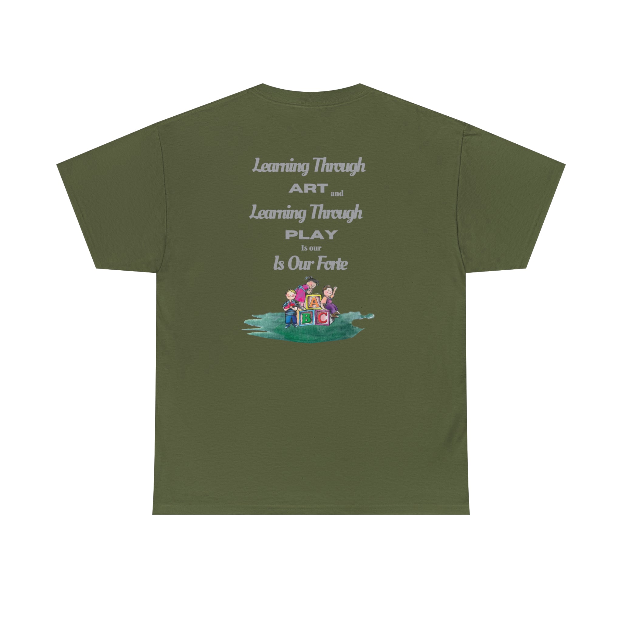 Munchkin Place Learning Through Play Unisex Heavy Cotton Tee