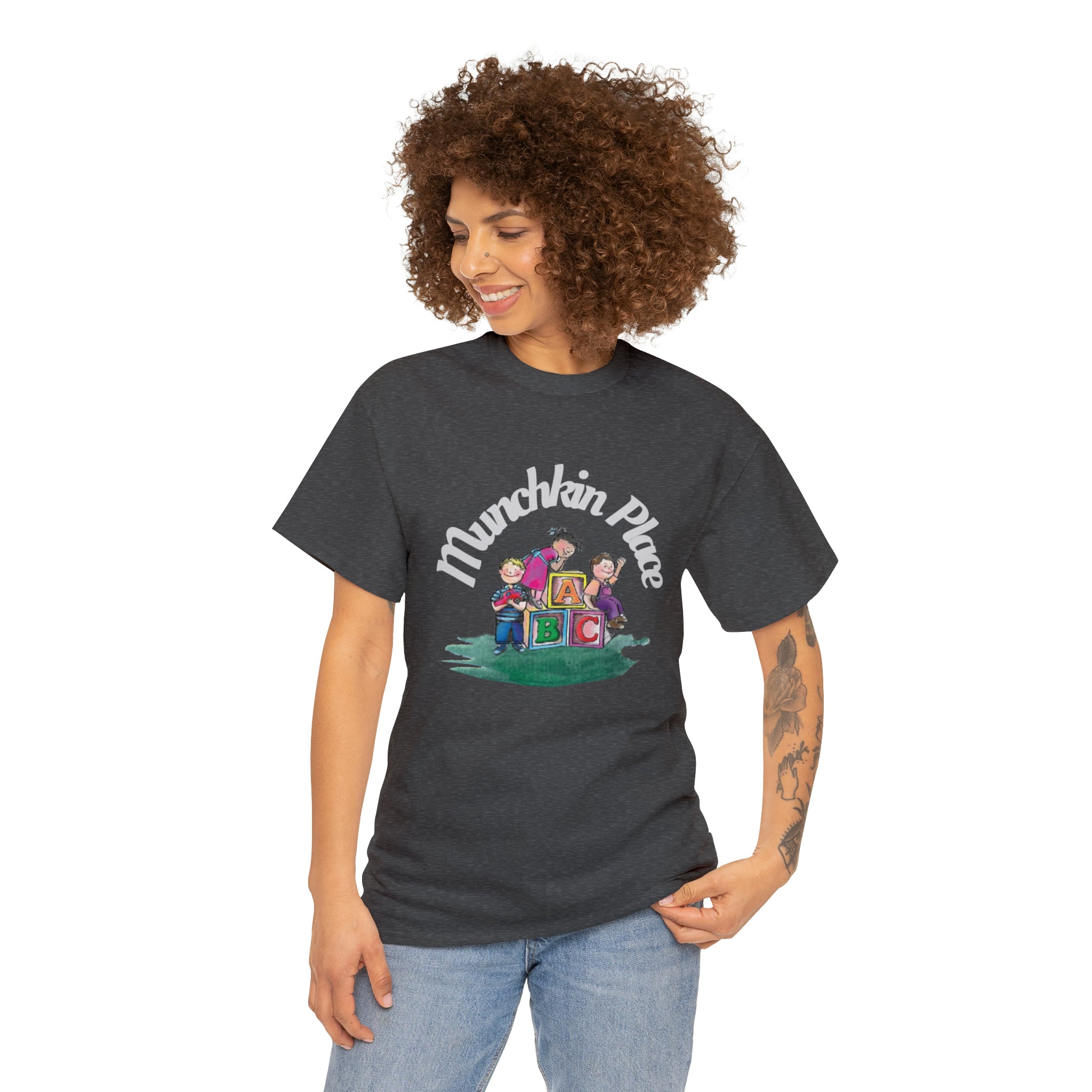 Munchkin Place Employee Unisex Heavy Cotton Tee