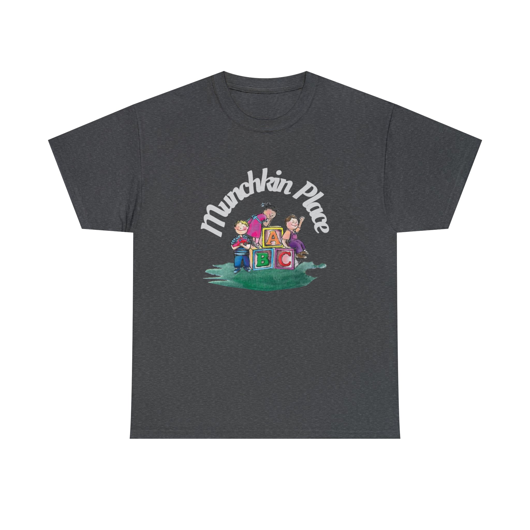 Munchkin Place Learning Through Play Unisex Heavy Cotton Tee