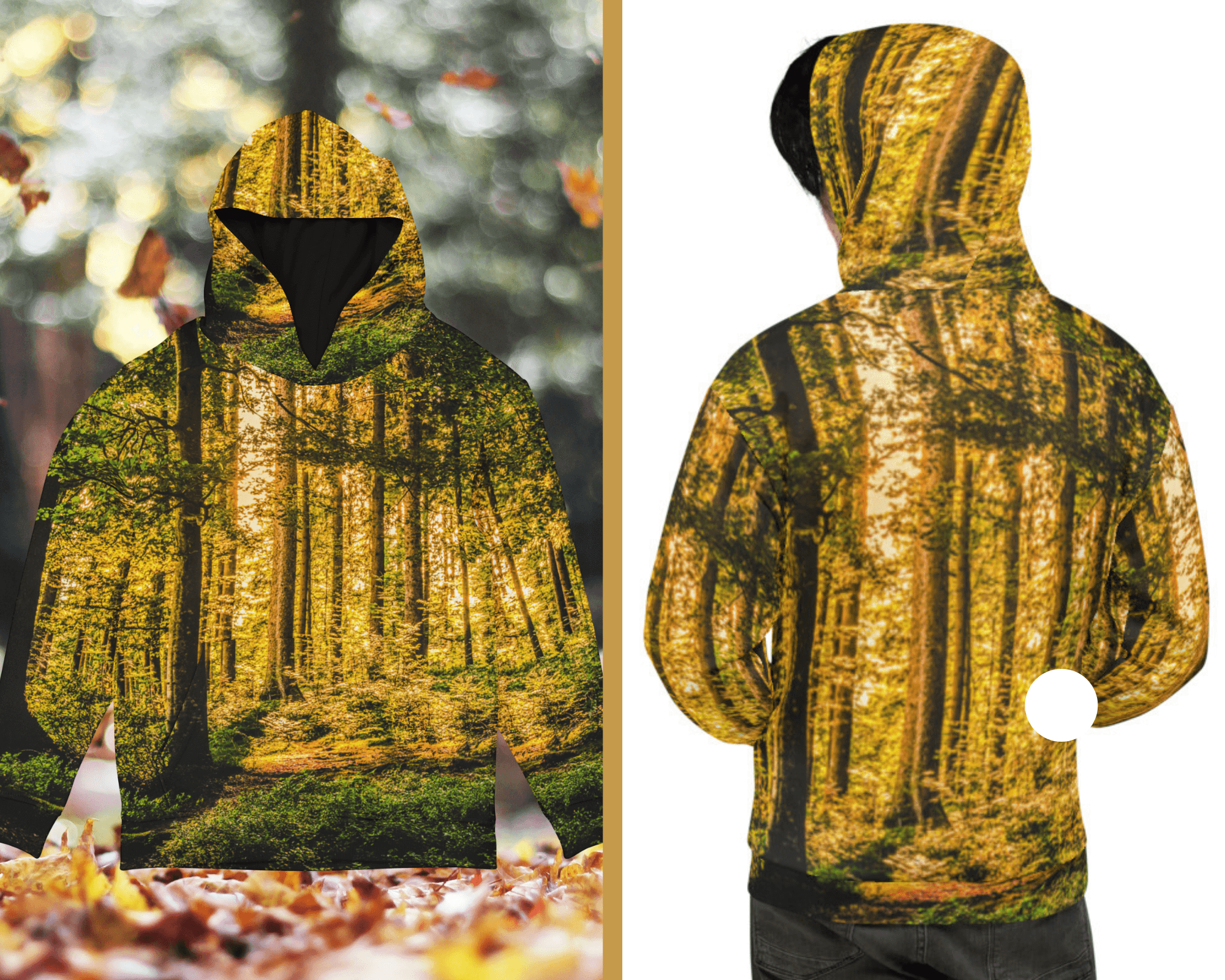 Into the Woods Unisex Hoodie - Munchkin Place Shop 