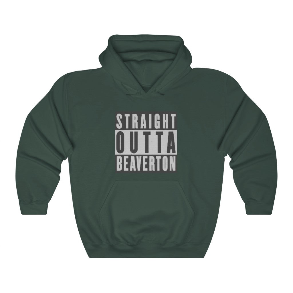 Straight Outta Beaverton Unisex Heavy Blend™ Hooded Sweatshirt