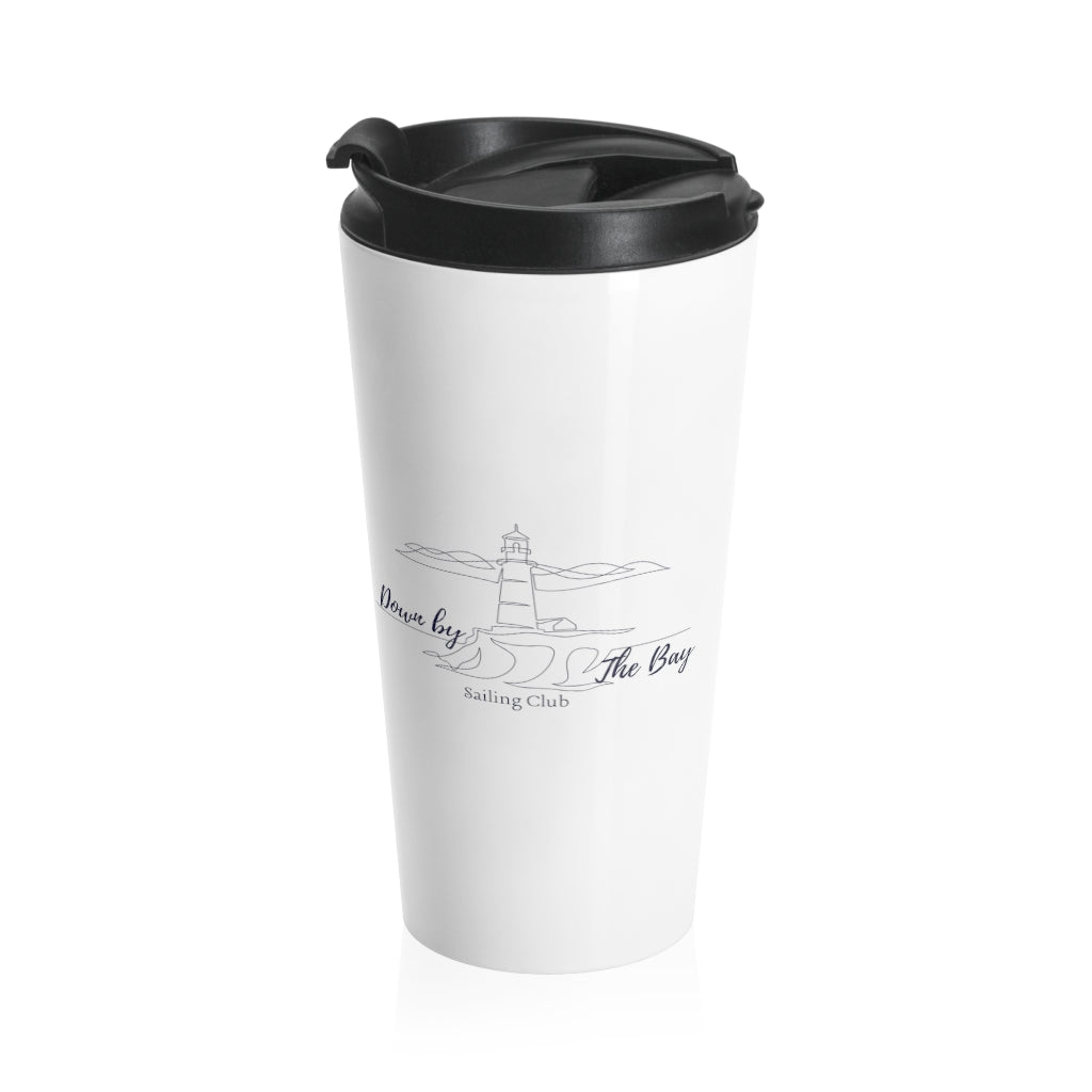 Down By The Bay Sailing Club Stainless Steel Travel Mug