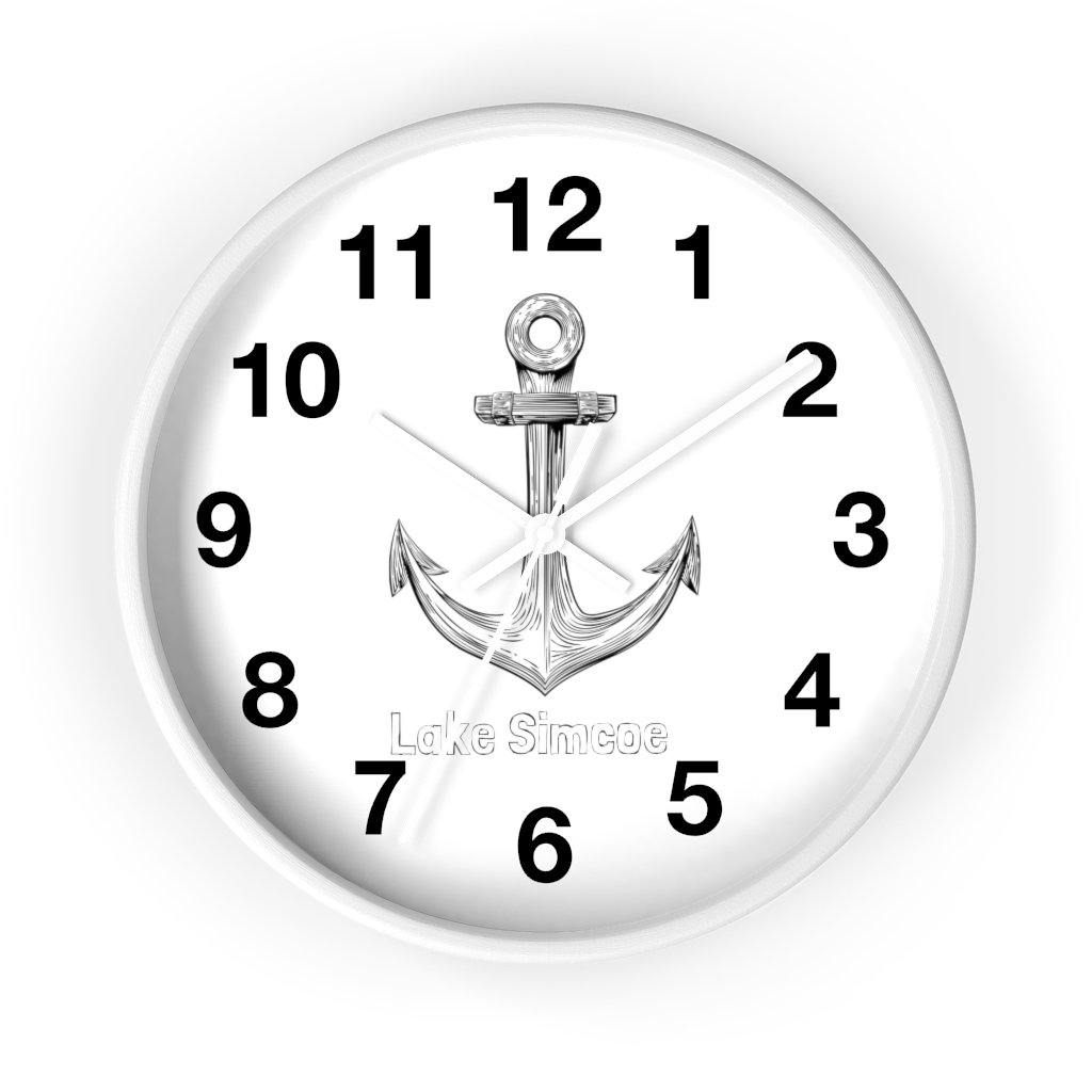 Lake Simcoe Anchor Wall clock - Munchkin Place Shop 