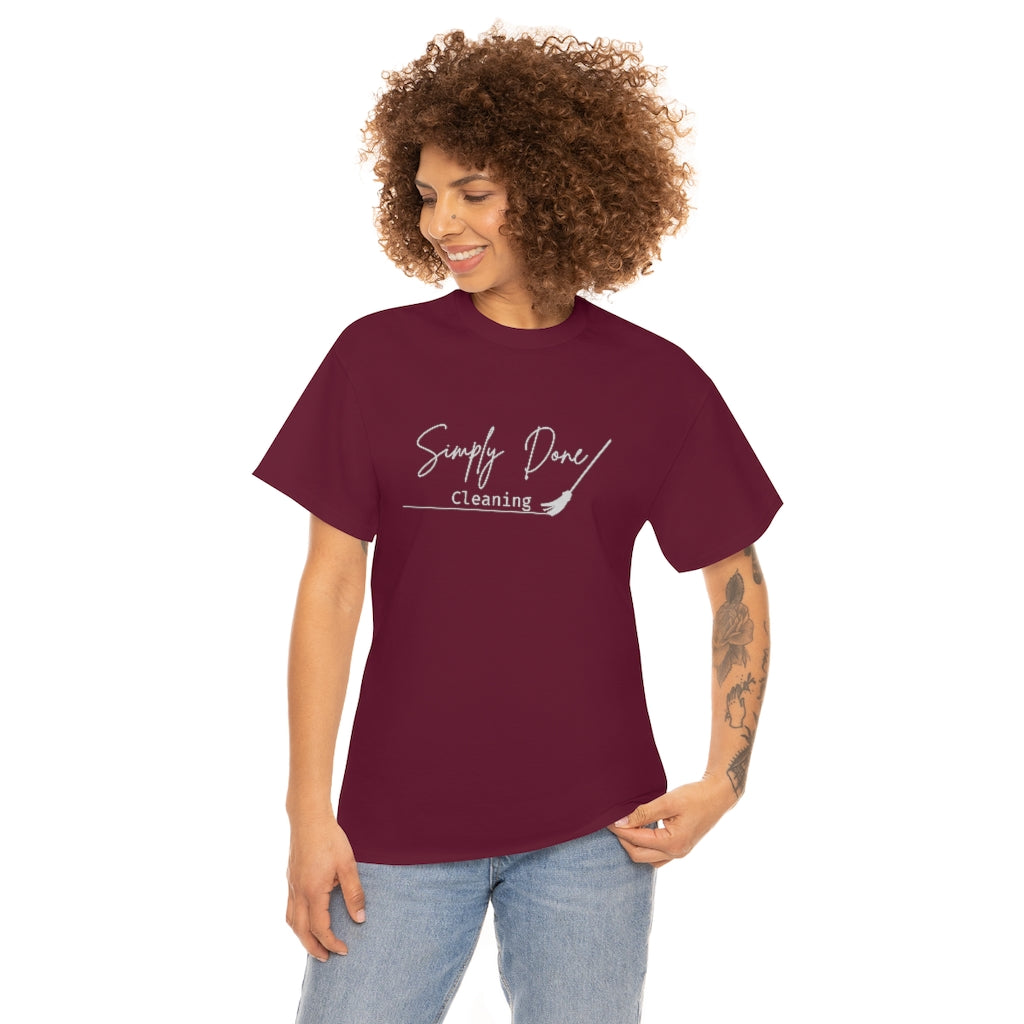 Simply Clean Unisex Heavy Cotton Tee