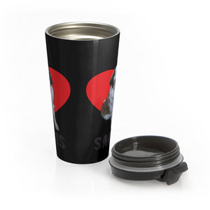 I Love Saints Stainless Steel Travel Mug