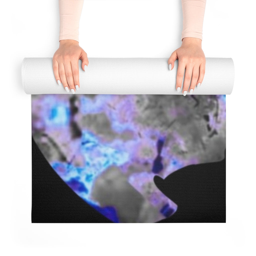 Bloom Within ll Abstract Foam Yoga Mat