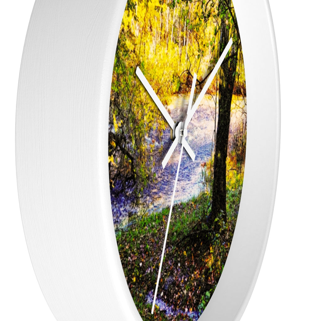 Beaver River Wall clock
