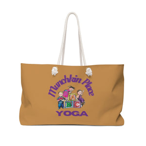 Munchkin Place Yoga Weekender Bag in Gold