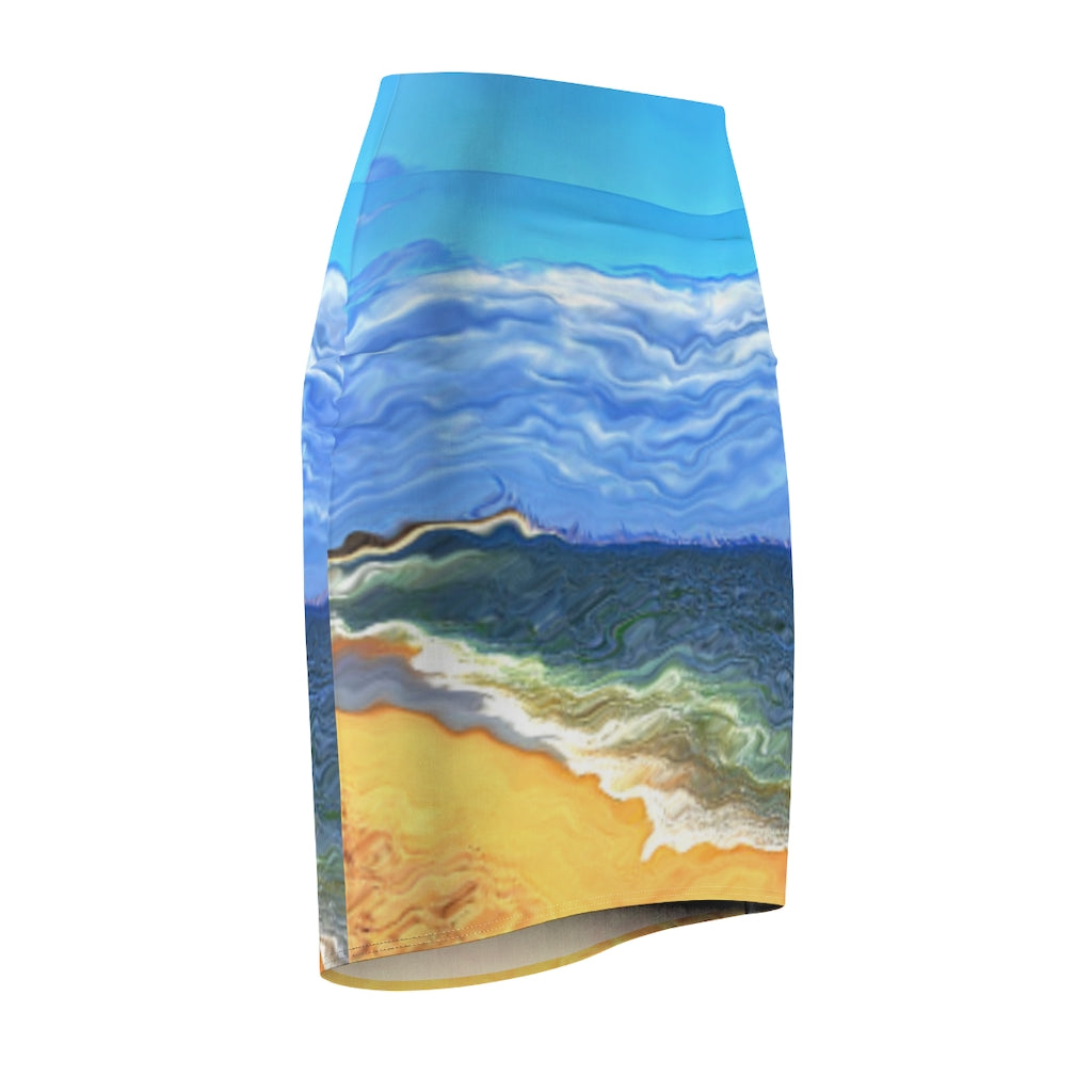 Sandy Hook  Women's Pencil Skirt