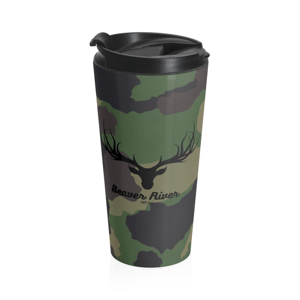 Beaver River Camo Stainless Steel Travel Mug MP Inc - Munchkin Place Shop 