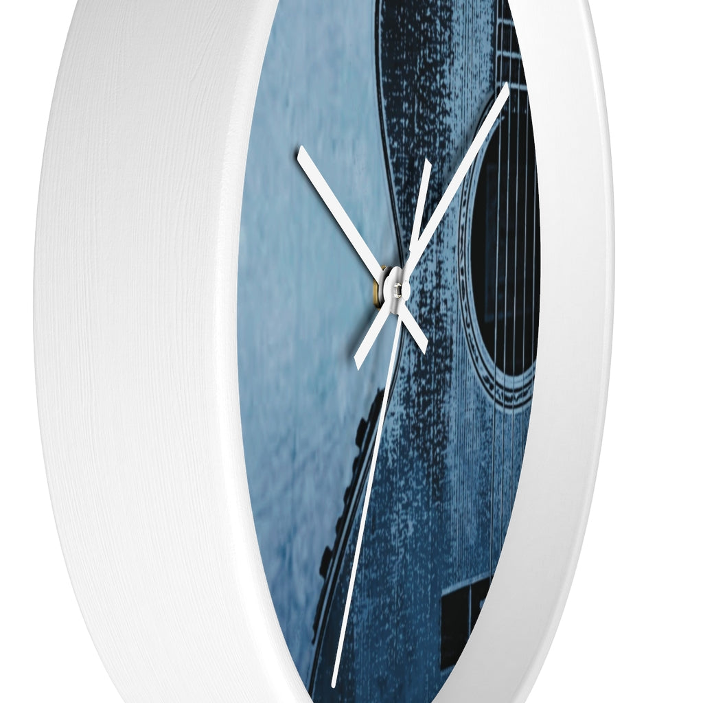 Axe In The Blues Wall clock