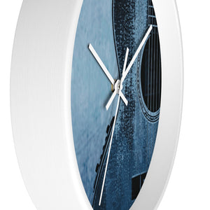 Axe In The Blues Wall clock