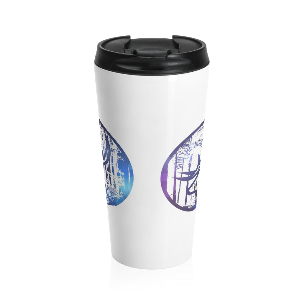 Into The Woods Stainless Steel Travel Mug Logo ll