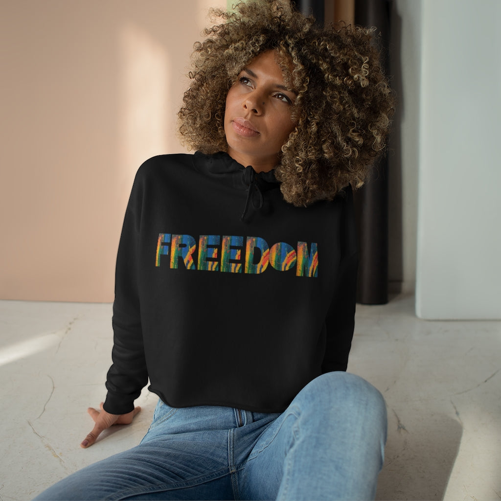 Freedom Crop Hoodie