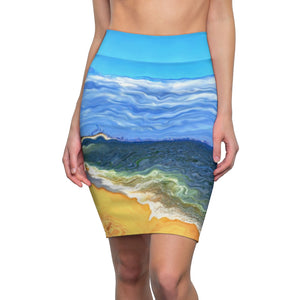 Sandy Hook  Women's Pencil Skirt