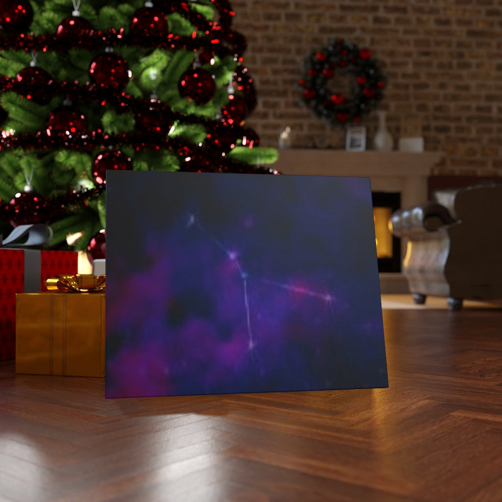 Cancer Constellation Gallery Wrapped Canvas Print