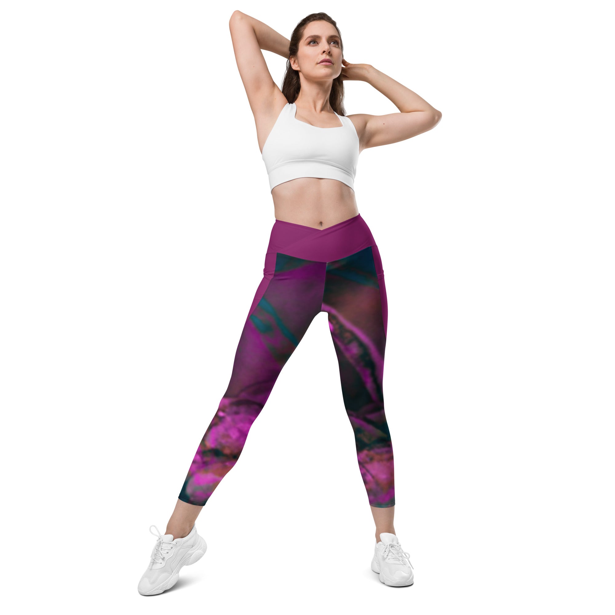 Rise Crossover leggings with pockets