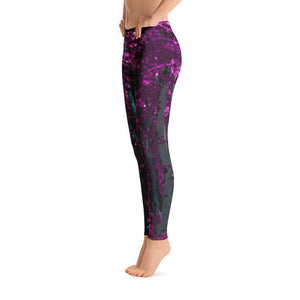 Into the Woods Leggings Fairy Forest Pink