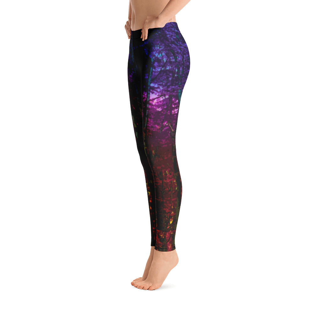 Into the Woods Leggings Fairy Forest Mystic