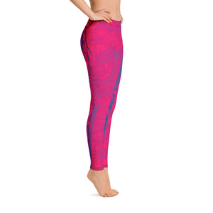 Into the Woods Hot Pink Leggings