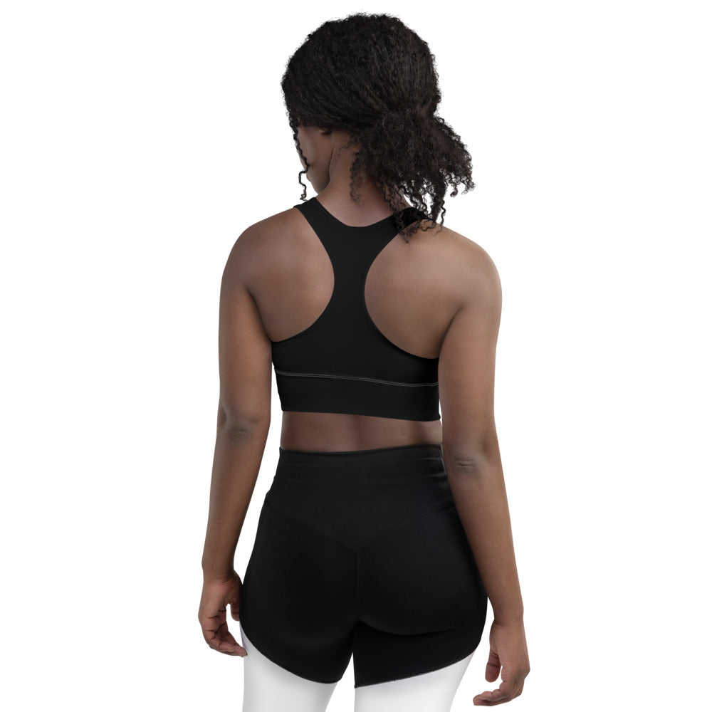 Bloom Within Longline sports bra