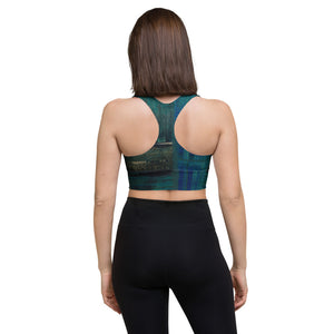 Dark Waters Longline sports bra