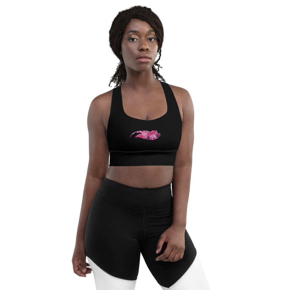 Bloom Within Longline sports bra