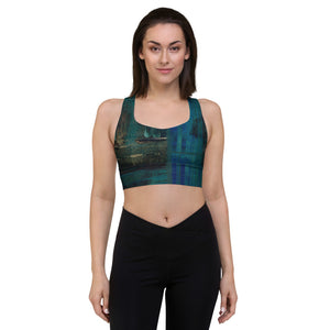 Dark Waters Longline sports bra