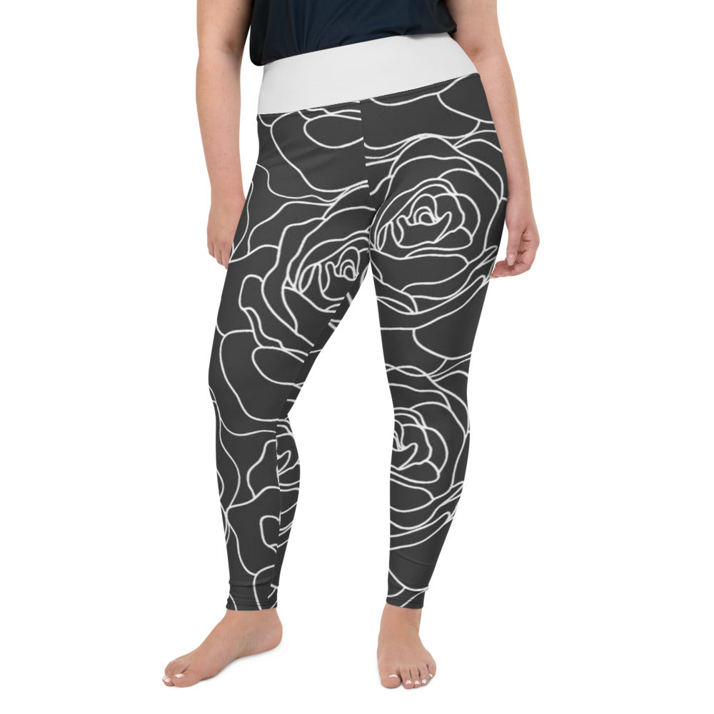 Rose ll Plus Size Leggings