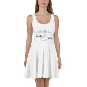 Down By The Bay Sailing Club White Skater Dress - Munchkin Place Shop 
