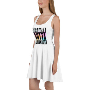 Straight Outta Beaverton Rainbow Skater Dress - Munchkin Place Shop 