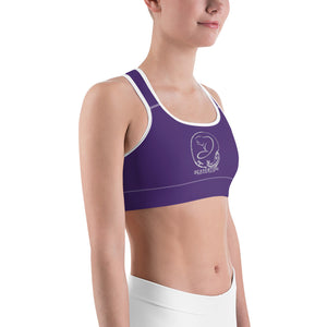Beaverton Sports bra in Purple