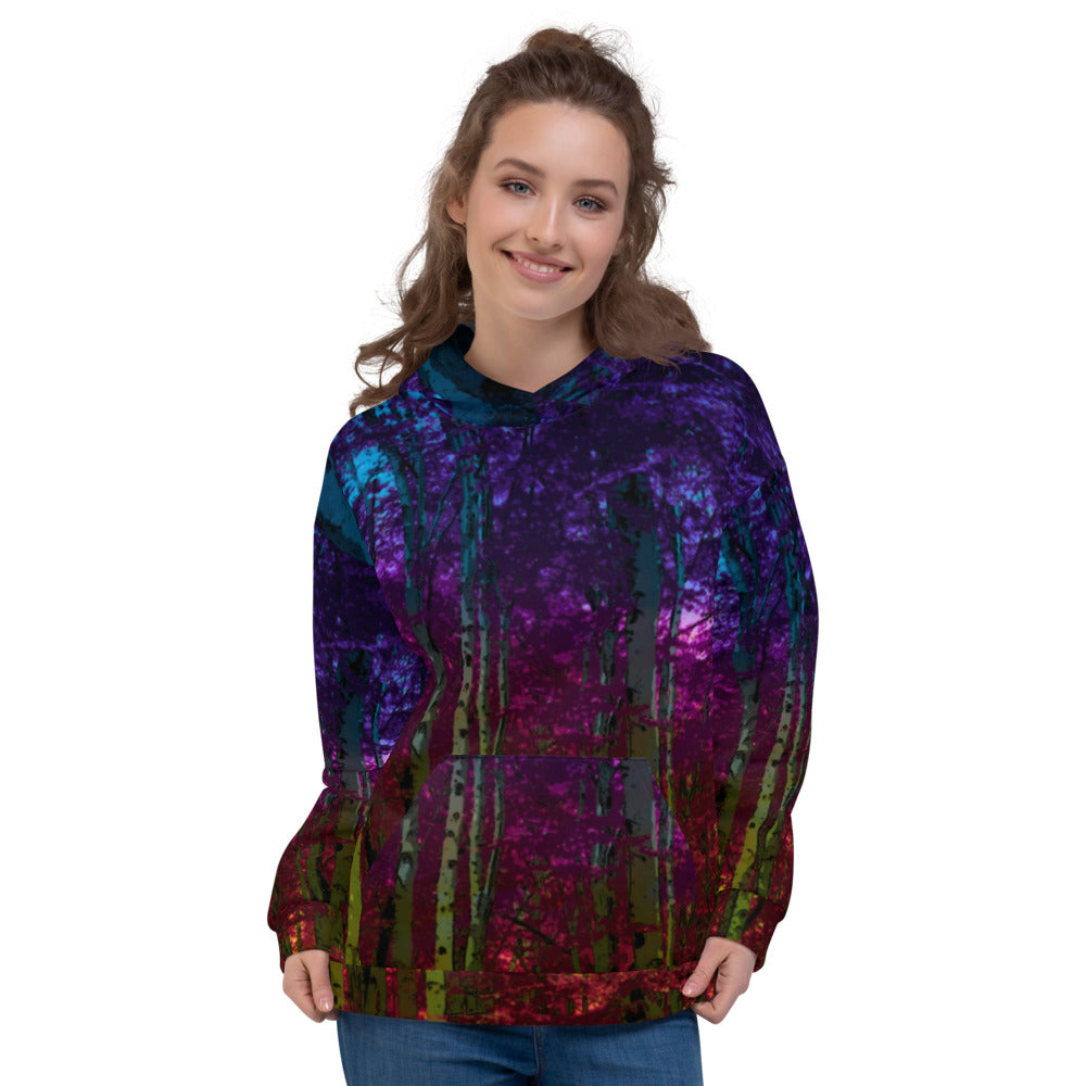 Into the Woods Unisex Hoodie Fairy Forest Mystic