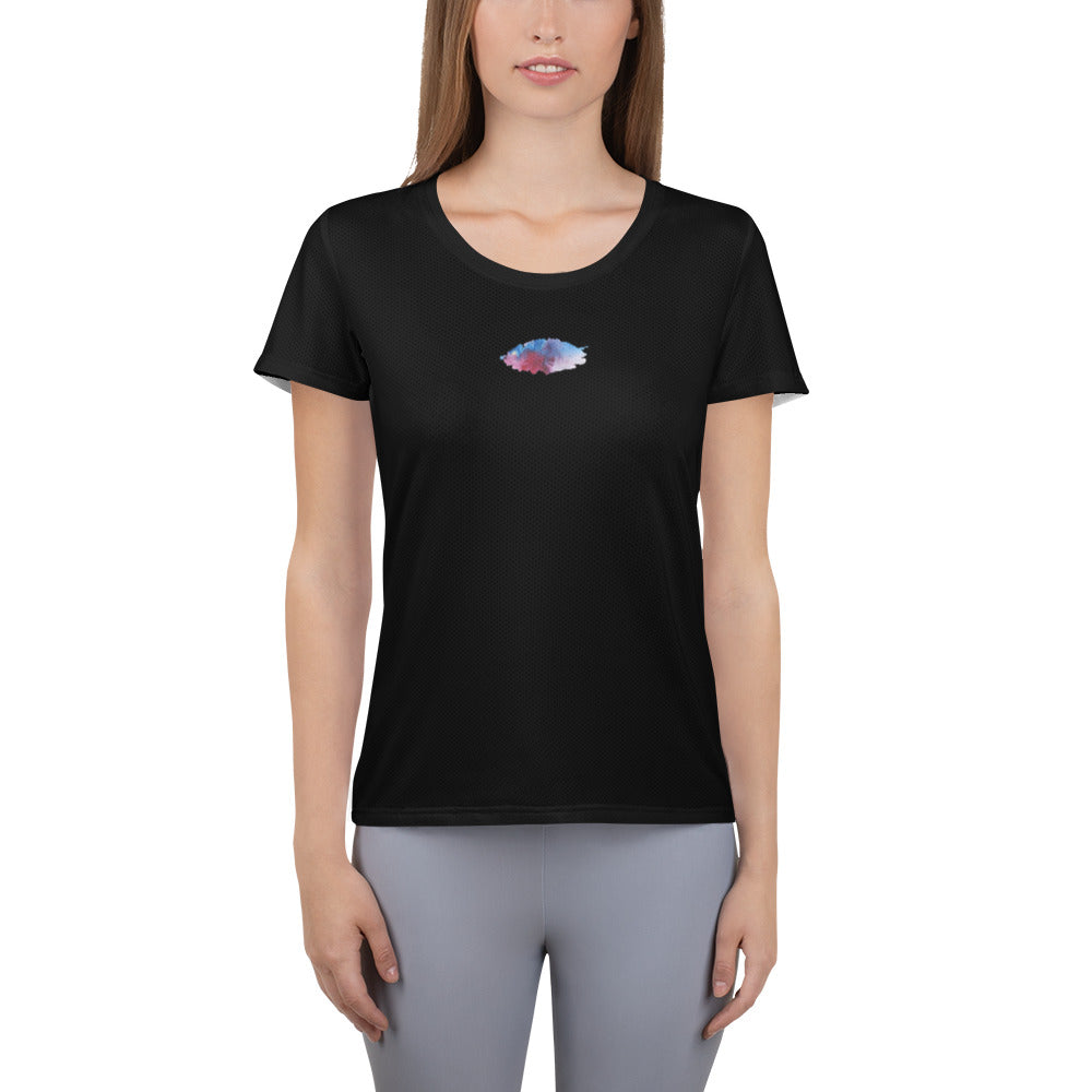 Notes In The Dark Women's Athletic T-shirt