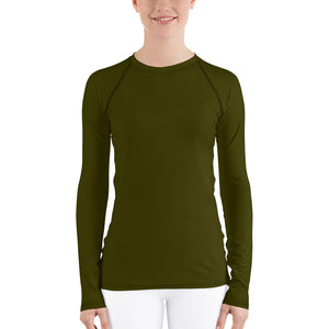 ICONIC Women's Long-sleeve in Army Green