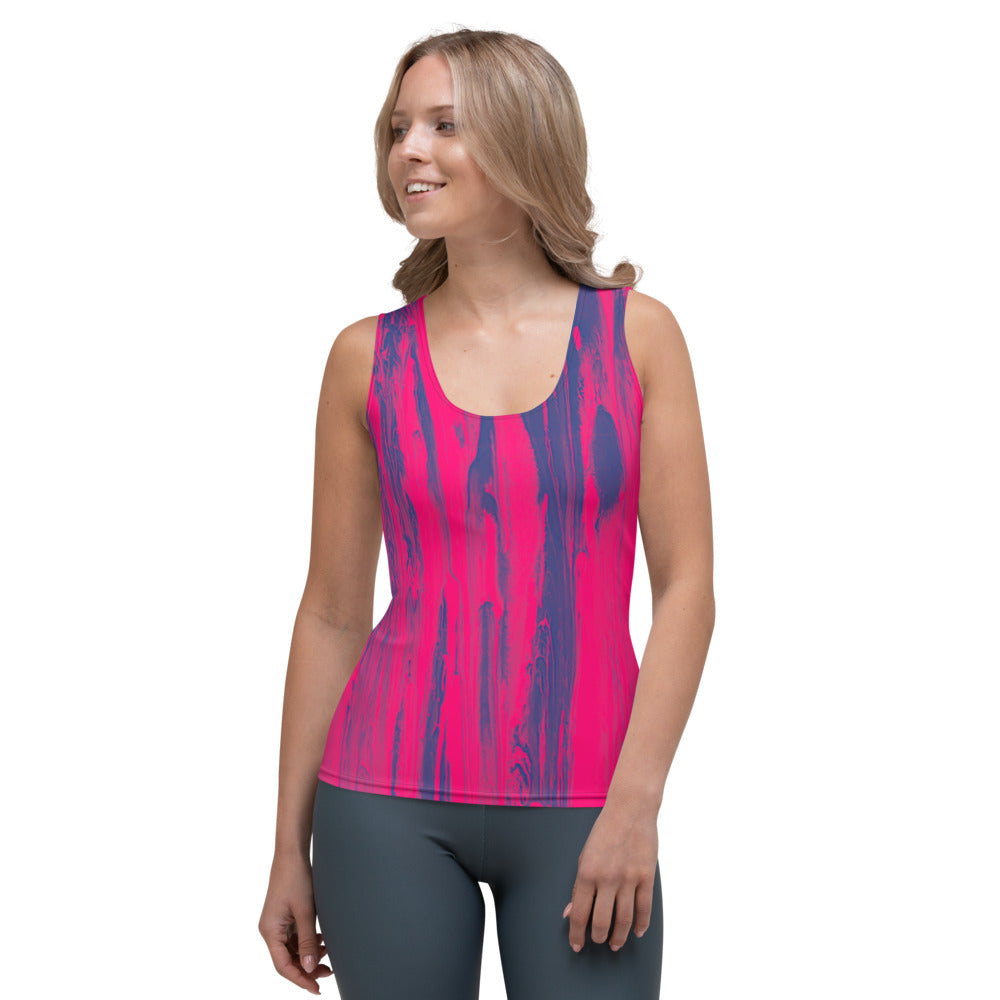 DBTS Tank Top in Hot Pink