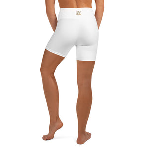 ICONIC Yoga Shorts in White