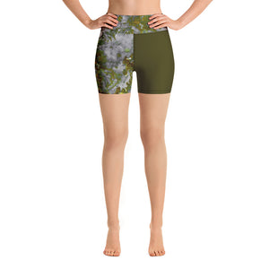 Bloom Within V Yoga Shorts