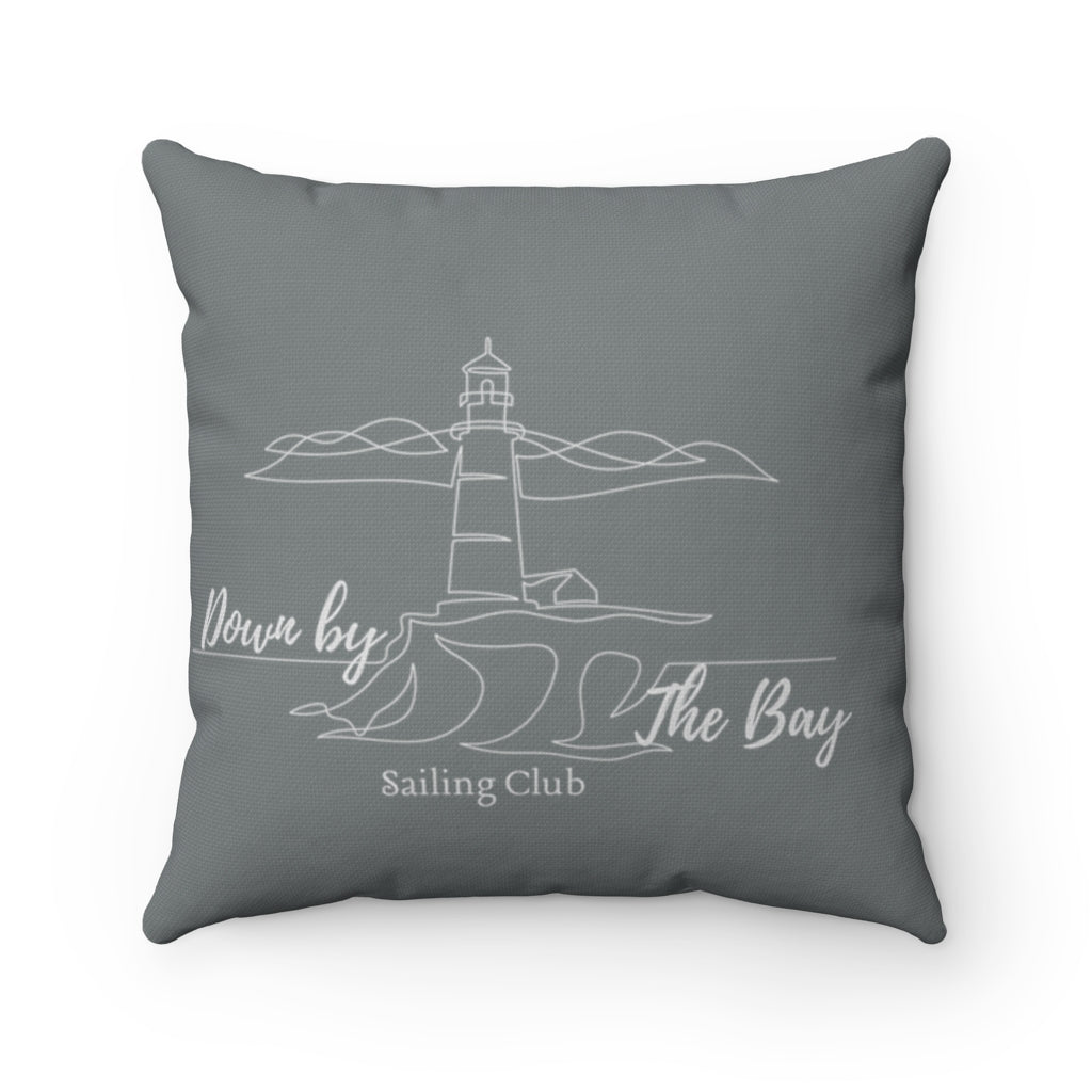 Down By The Bay Sailing Club Square Pillow