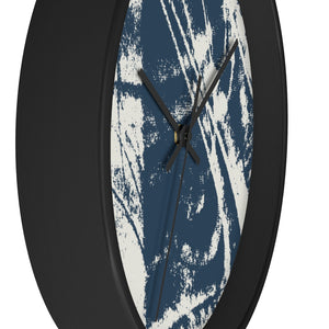 Once Over The Blues Wall clock