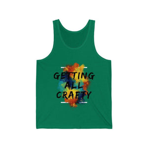 Getting All Crafty Unisex Jersey Tank GWG - Munchkin Place Shop 