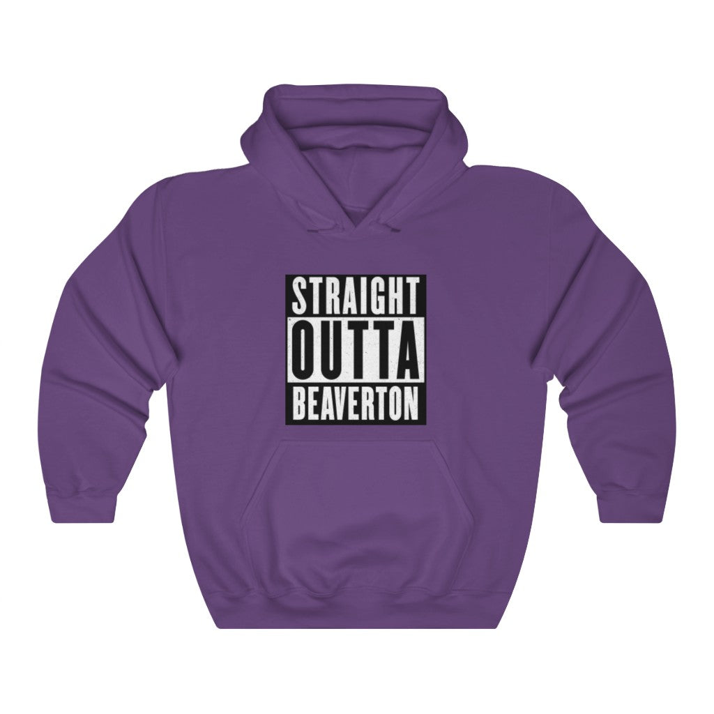 Straight Outta Beaverton Unisex Heavy Blend™ Hooded Sweatshirt