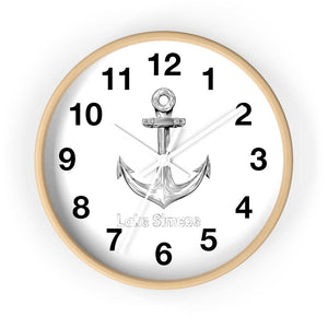 Lake Simcoe Anchor Wall clock - Munchkin Place Shop 