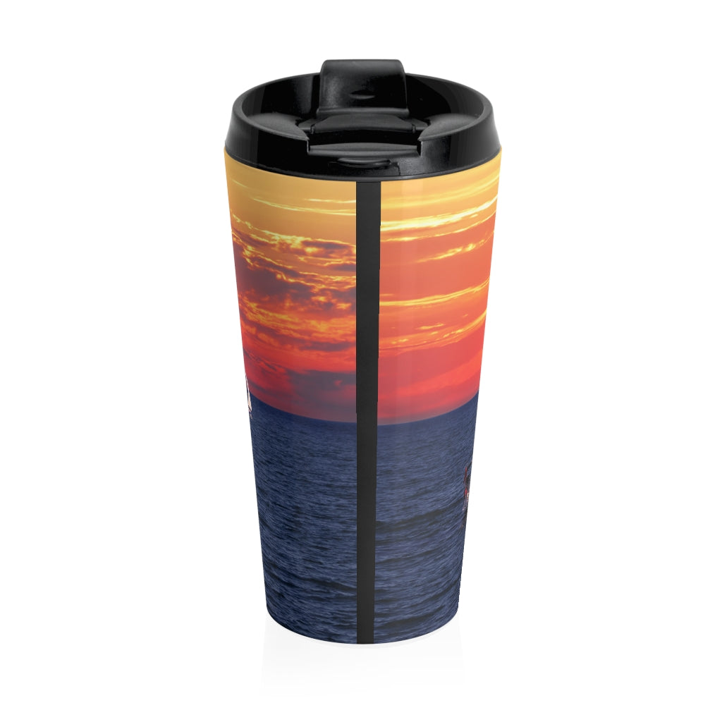 Come Sail Away Stainless Steel Travel Mug