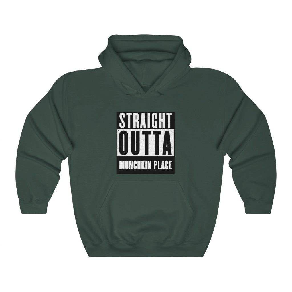 Straight Outta Munchkin Place Unisex Heavy Blend™ Hooded Sweatshirt