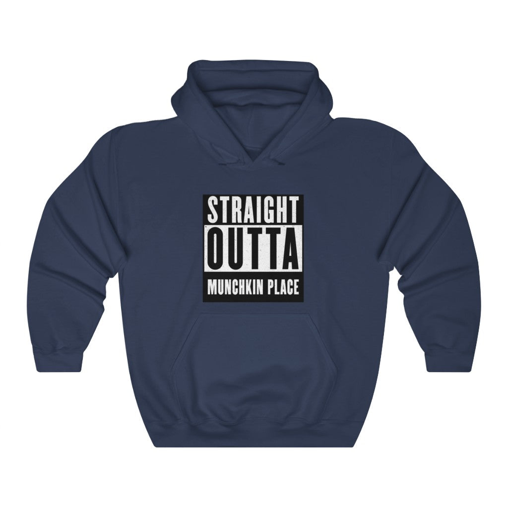Straight Outta Munchkin Place Unisex Heavy Blend™ Hooded Sweatshirt